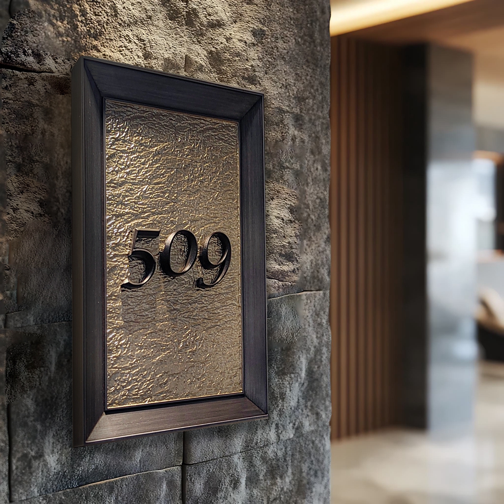 Hotel signage